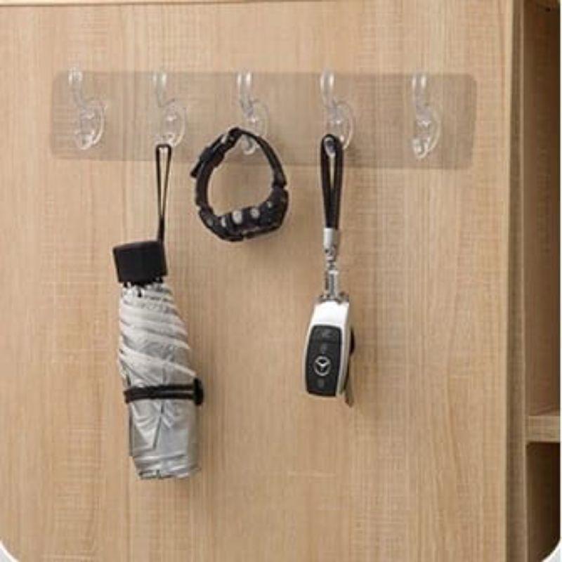 Gantungan baju tempel dinding pengait gantungan baju dinding tanpa paku