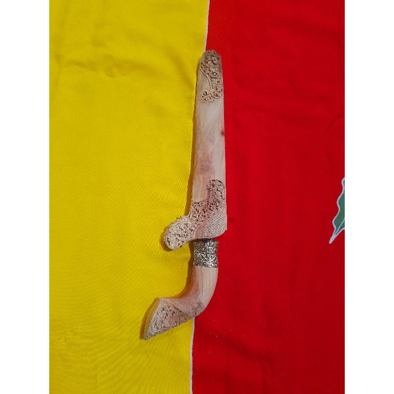 warangka badik ukir 20cm | handle keris | deder keris | gagang keris