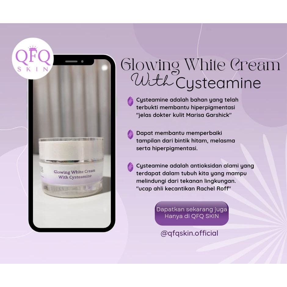 Glowing White Cream With Cysteamine