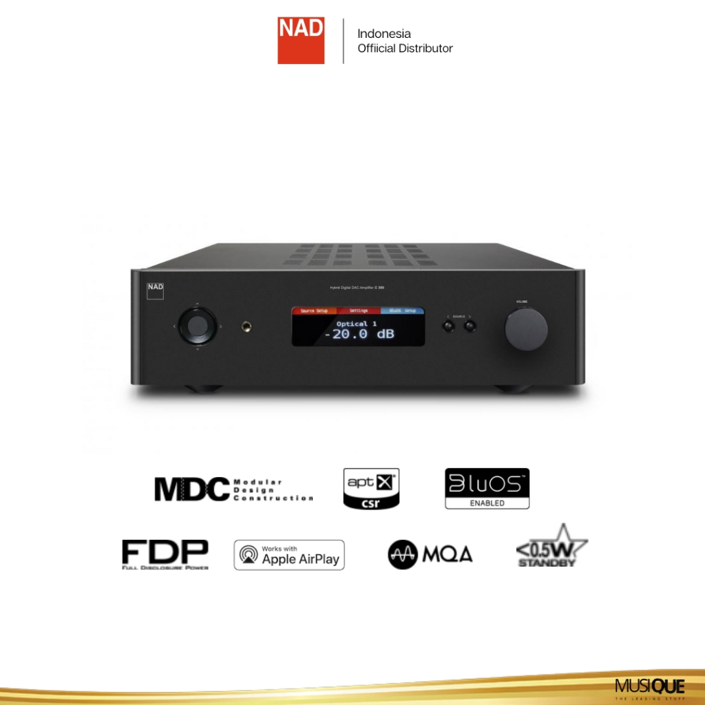 NAD C 388 Hybrid Digital DAC Amplifier