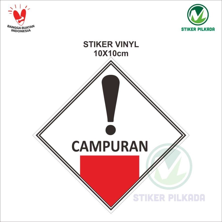 

STIKER VINYL CAMPURAN 10X10CM