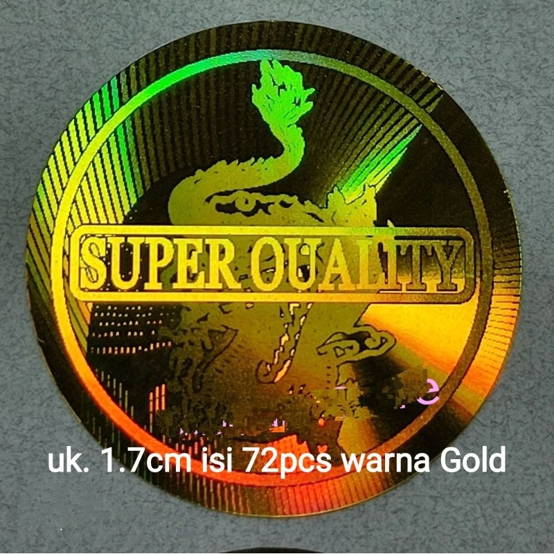 

stiker hologram naga