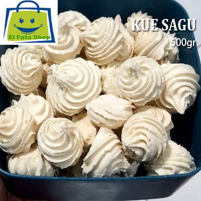 

Kue Sagu Mini Kue Sagu Kering Sagu Susu 500gr