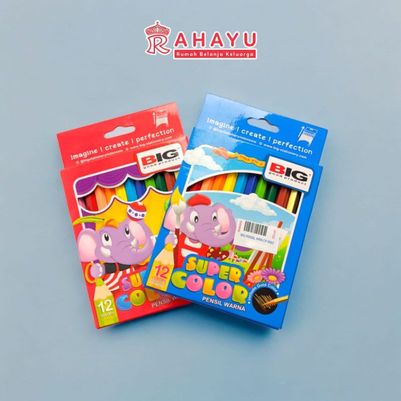 

BIG PENCIL WARNA CP -5002 12WARNA