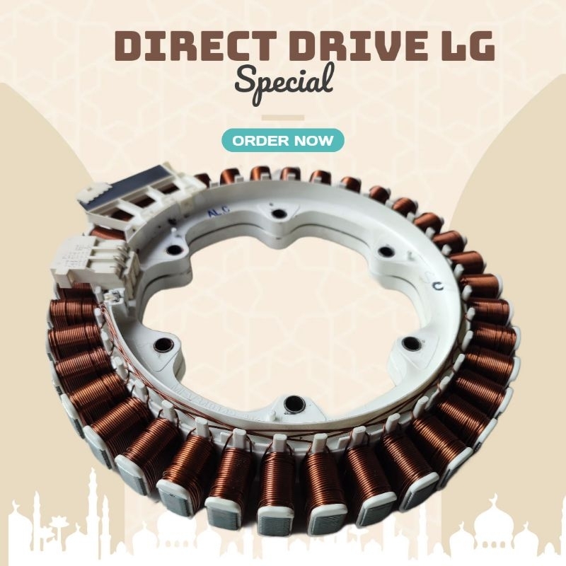 Dinamo Mesin Cuci LG Direct Drive Front Loading