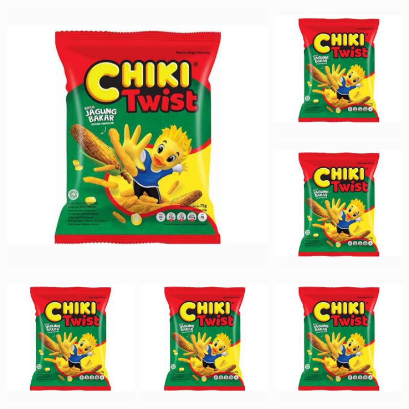 

Chiki Twist Rasa Jagung Bakar 75 Gr