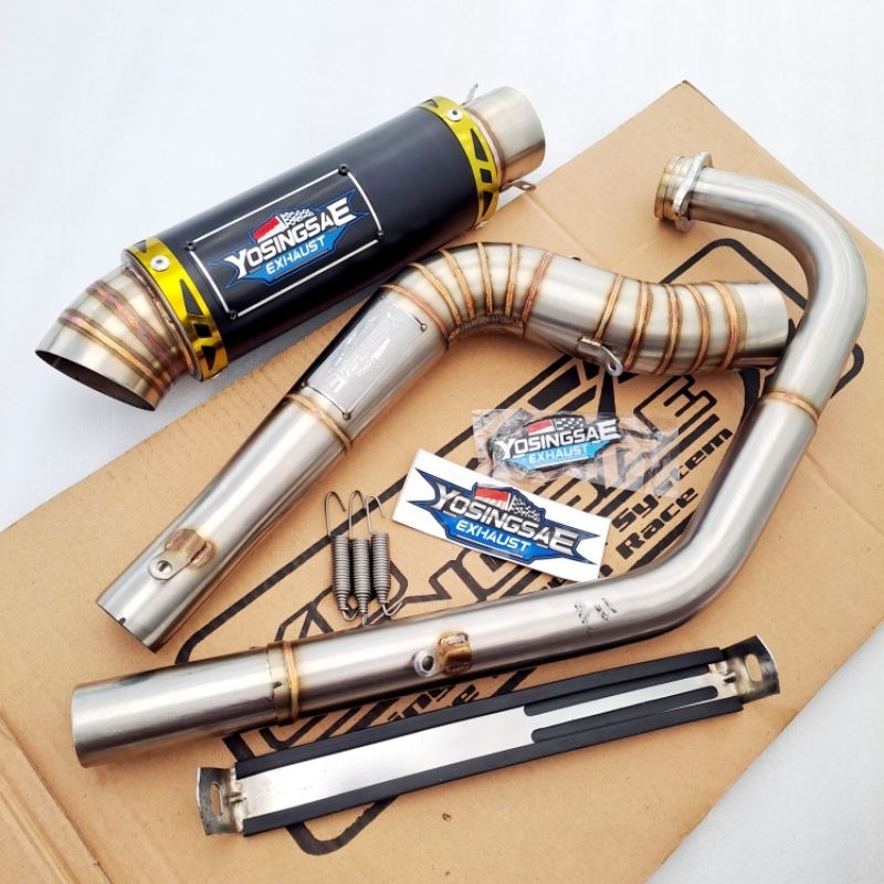 knalpot road race yosingsae knalpot jupiter jupiter mx satria fu fi satria fu karbu sonic supra gtr 