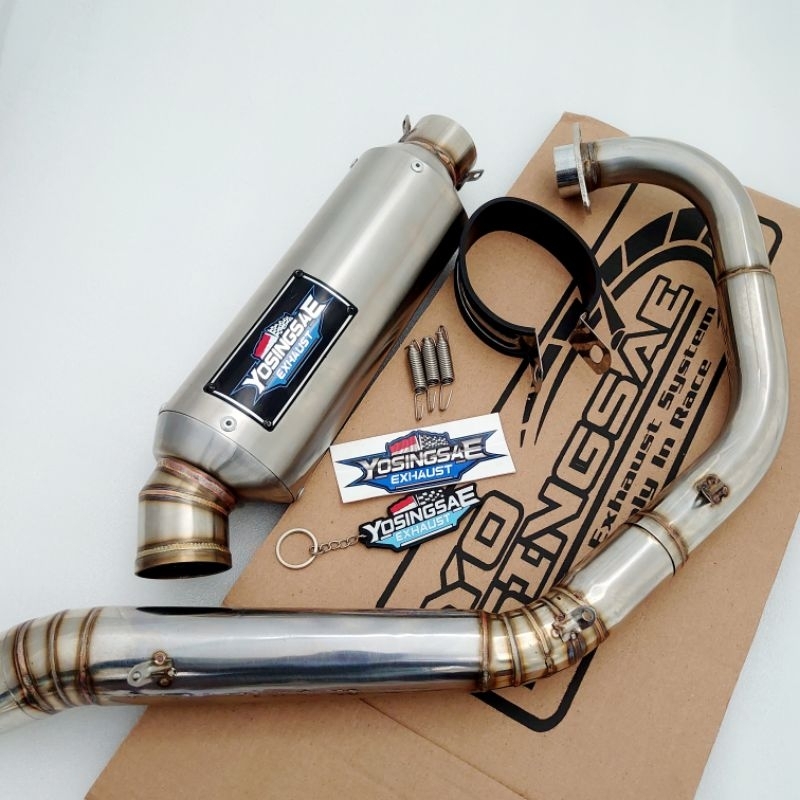 knalpot Yosingsae road race satria fu fi satria fu karbu sonic supra gtr vixion jupiter mx 135 mx ki