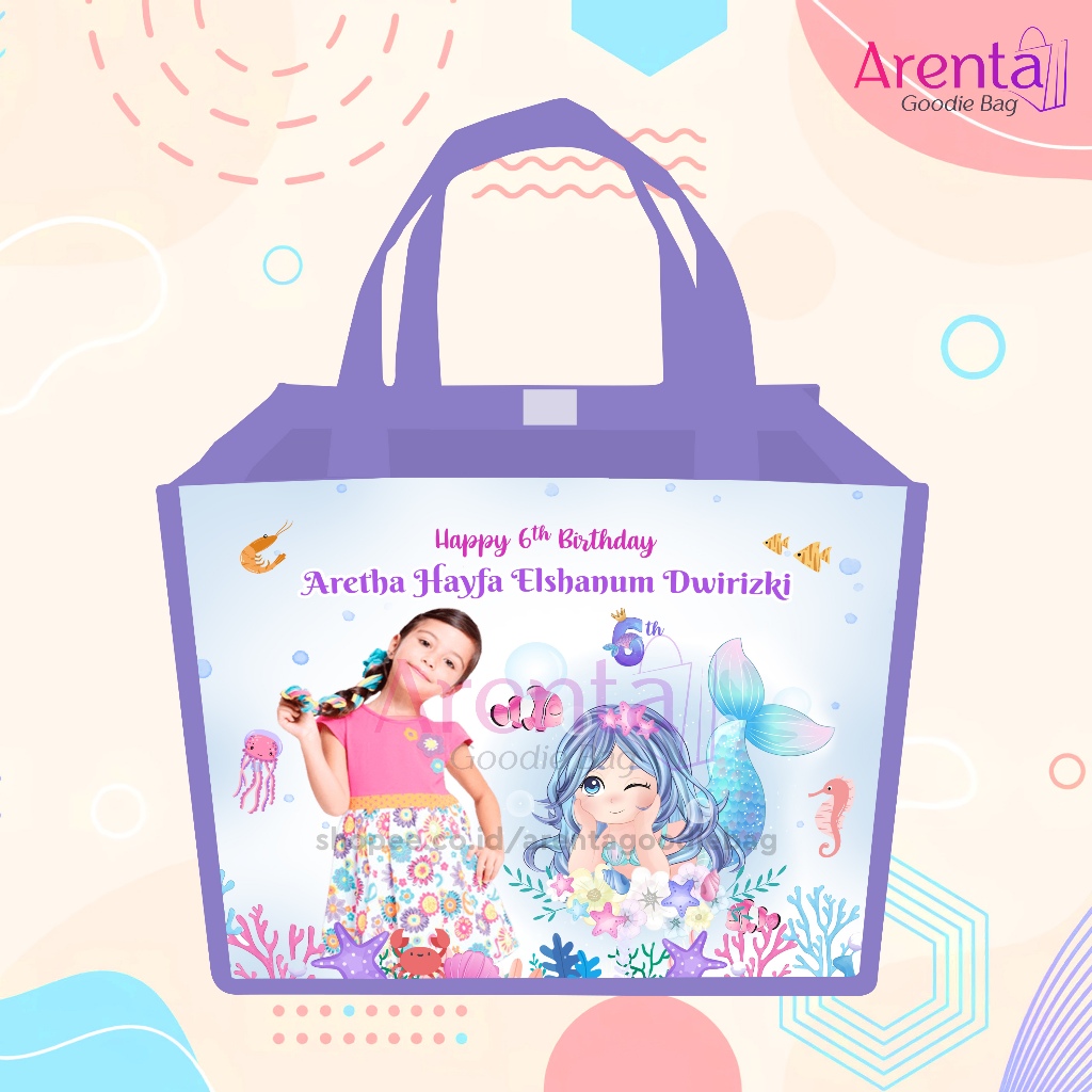 

Goodie Bag Ultah Anak/Tas Souvenir Ulang Tahun Anak Custom