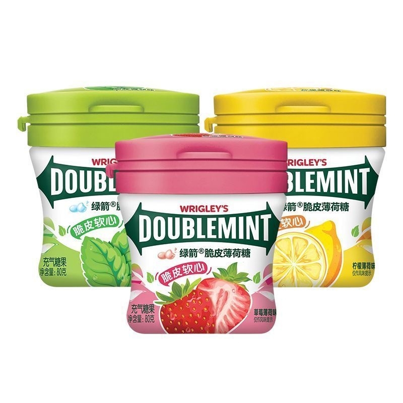 

( HALAL ) WRIGLEY'S DOUBLEMINT CANDY / FRUIT CANDY