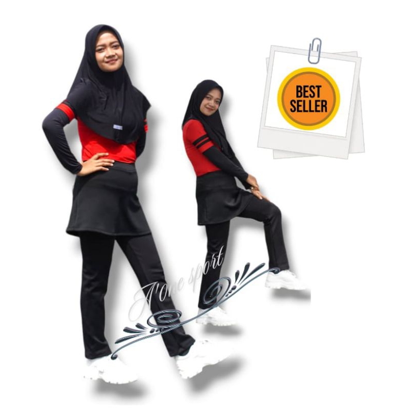 Celana Senam Wanita || Celana Senam Rok ll Celana Senam Rok Polos || Celana Senam Panjang