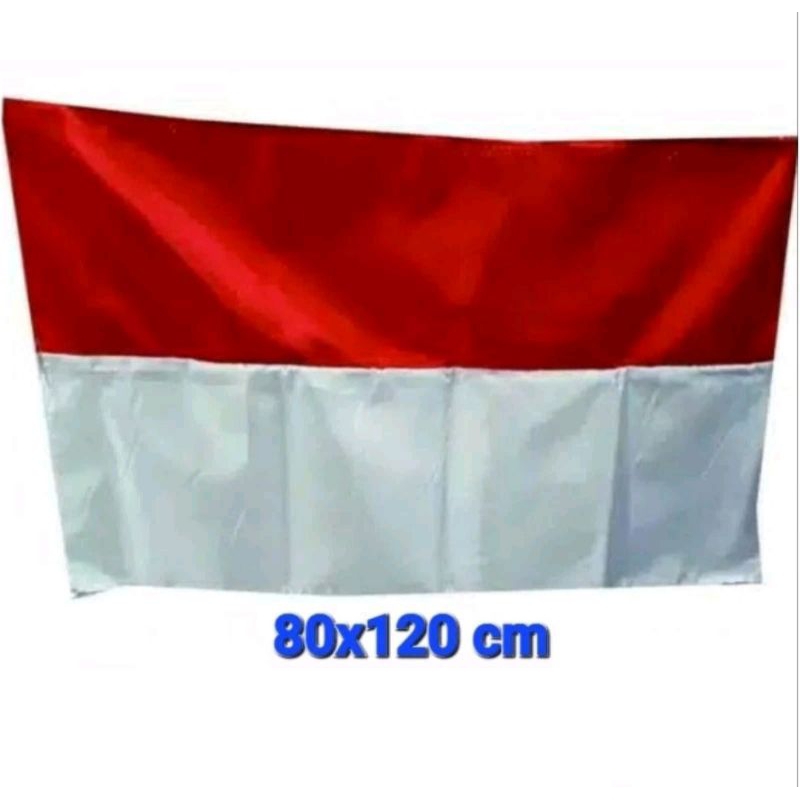bendera merah putih ukuran 80x120