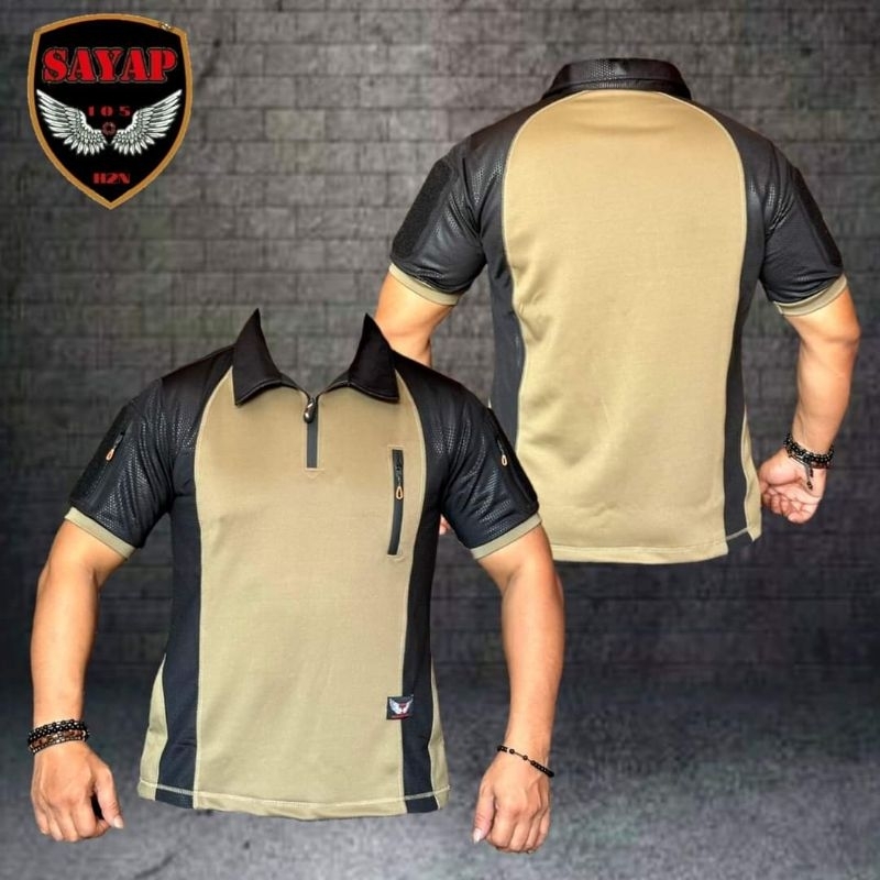 BAJU KAOS BDU WANGKI COMBAT TACTICAL SCUBA. KAOS TNI LENGAN PENDEK PRIA BRAND SAYAP  ORI