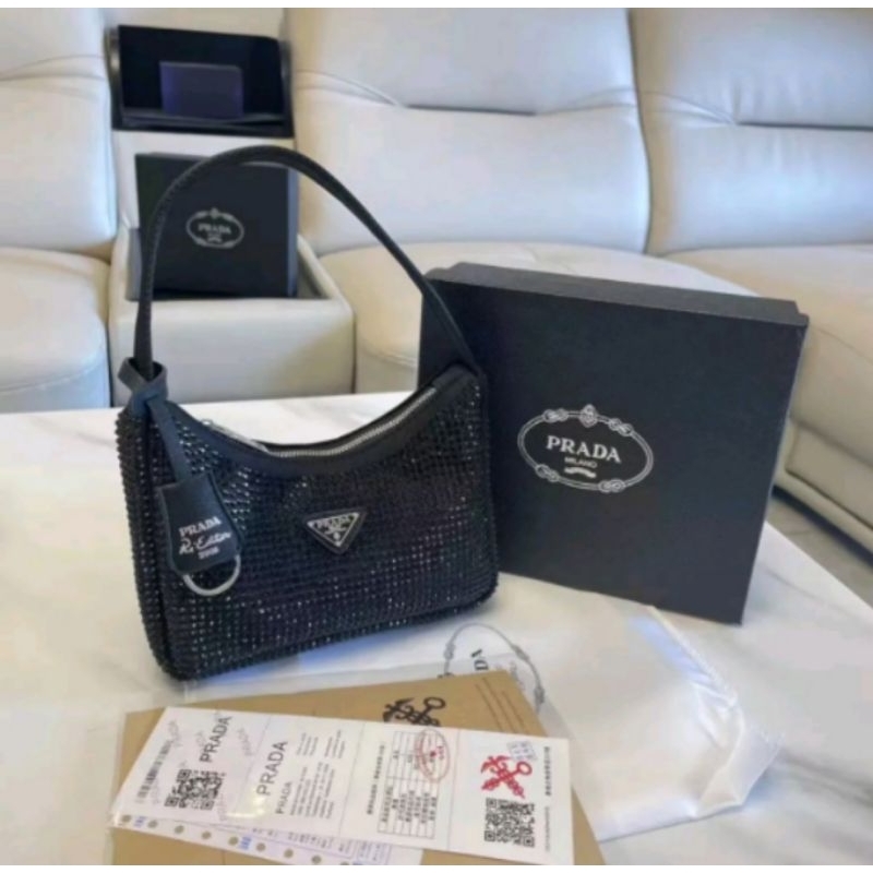 preloved tas Prada free box