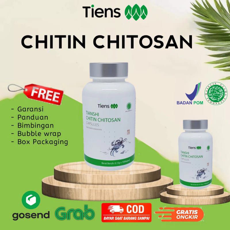 OBAT ASAM LAMBUNG TIENS / CHITIN CHITOSAN / OBAT HERBAL