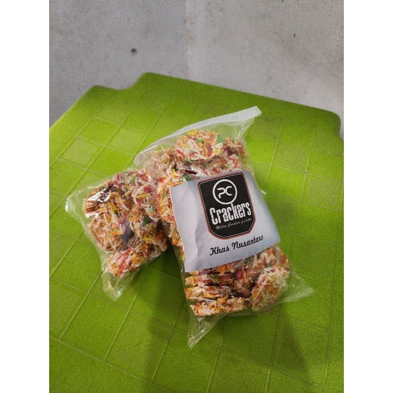 

Kerupuk Mentah Grandong Warna Kemasan 250 Gram