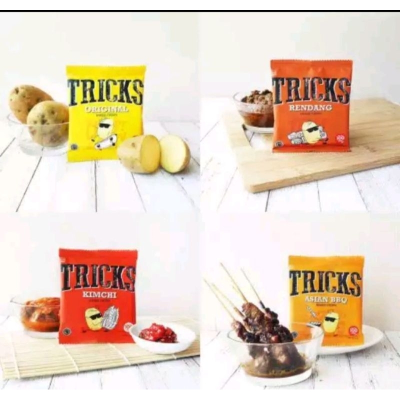 

Snack Tricks Baked Crips Kentang 10 pcs