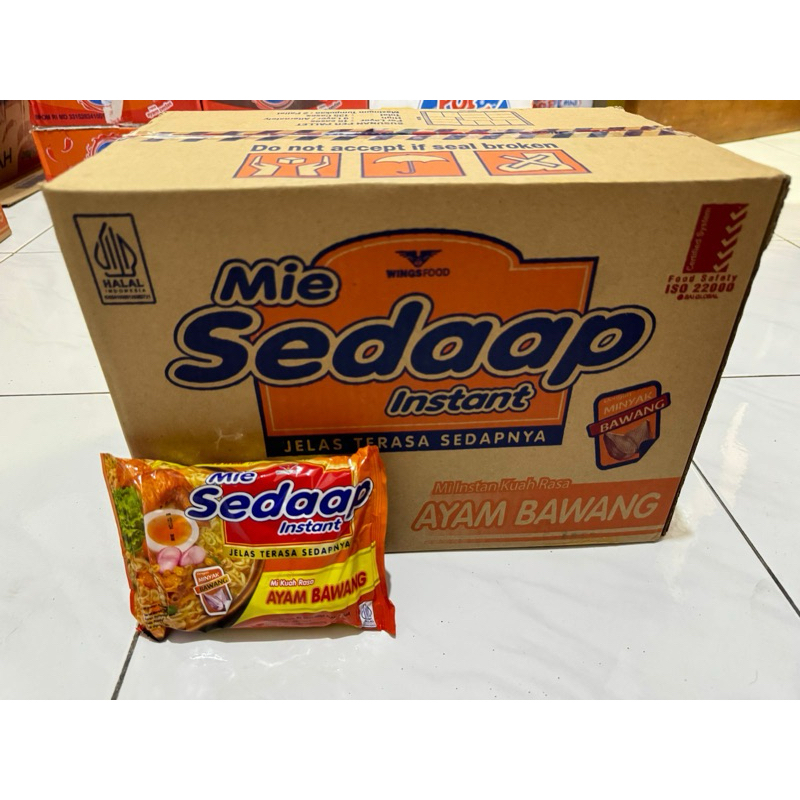 

MIE SEDAAP AYAM BAWANG, SOTO, KARI SPESIAL 1 DUS @40 PCS