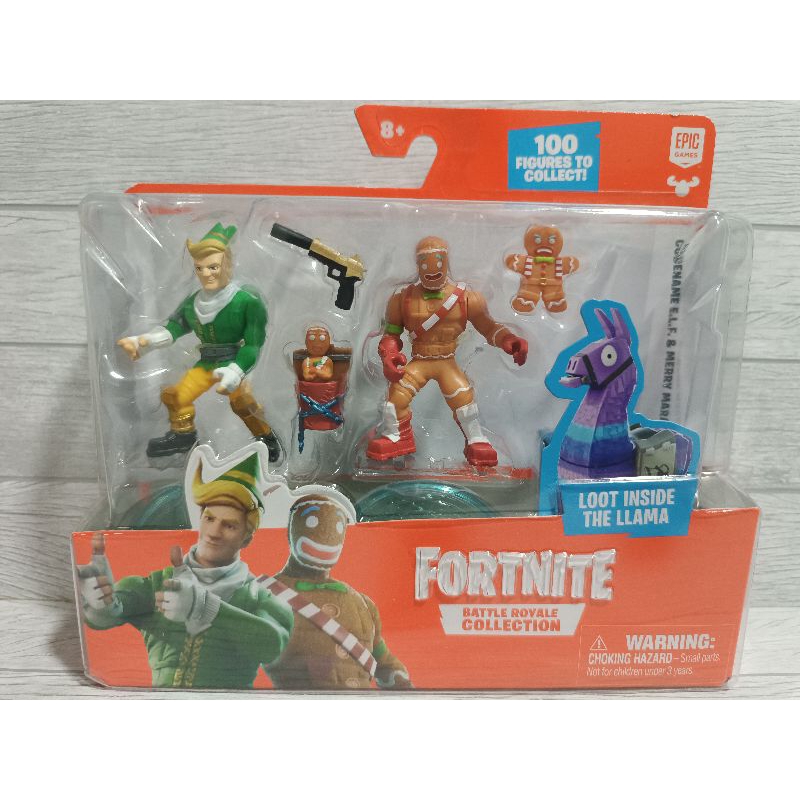Fortnite Battle Royale Collection Mini Figures - Codename E.L.F & Merry Marauder