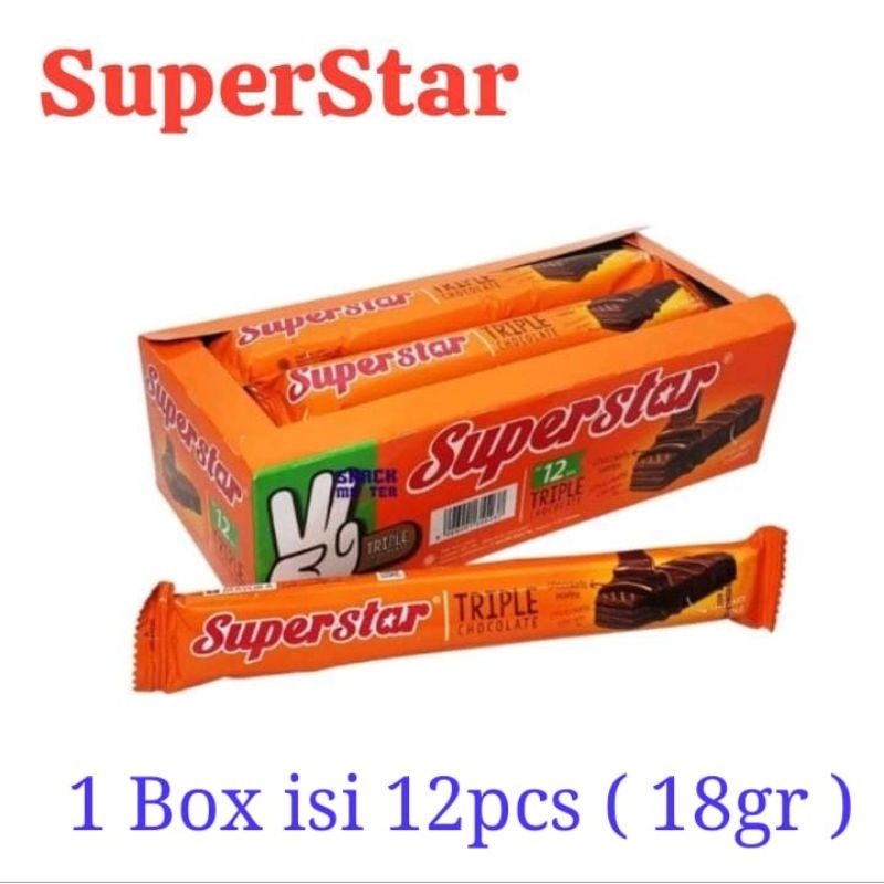 

SuperStar Snack CHOCOLATE 18gr ( 12pcs )