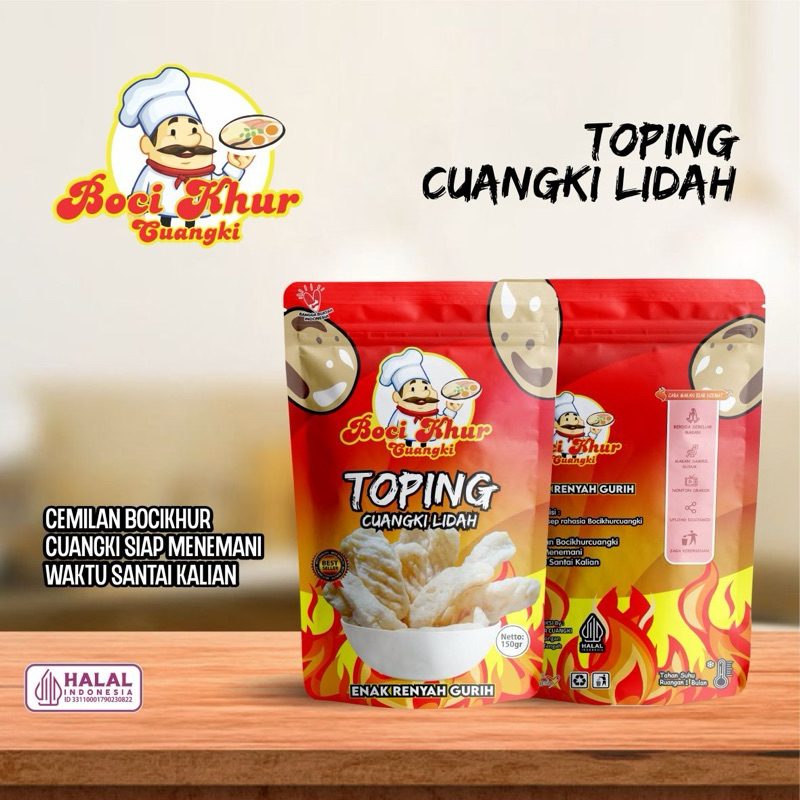 

Boci Khurcuangki - Toping cuangki lidah