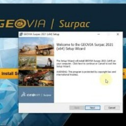 Geovia Surpac 2021 V7.4. 2 for windows