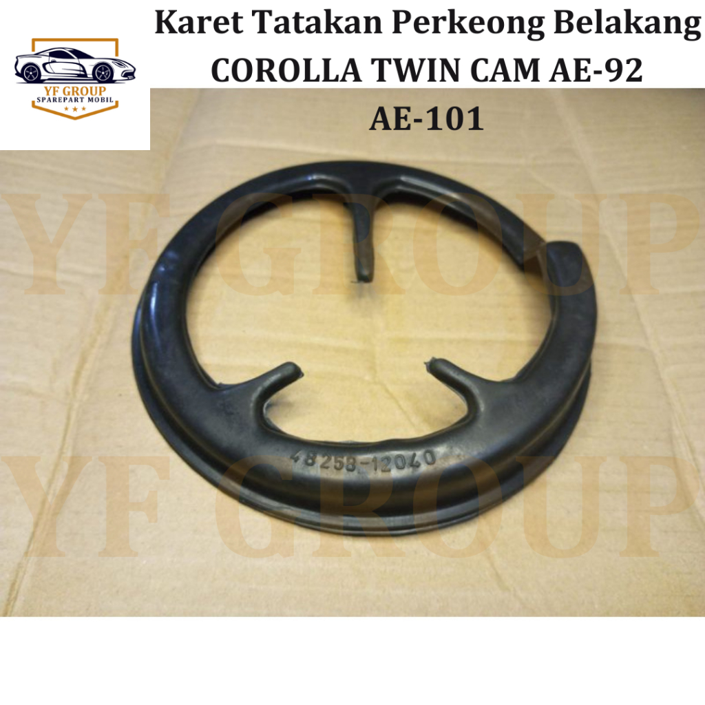 SPAREPART MOBIL Karet Tatakan Perkeong Belakang COROLLA TWIN CAM AE-92 AE-101