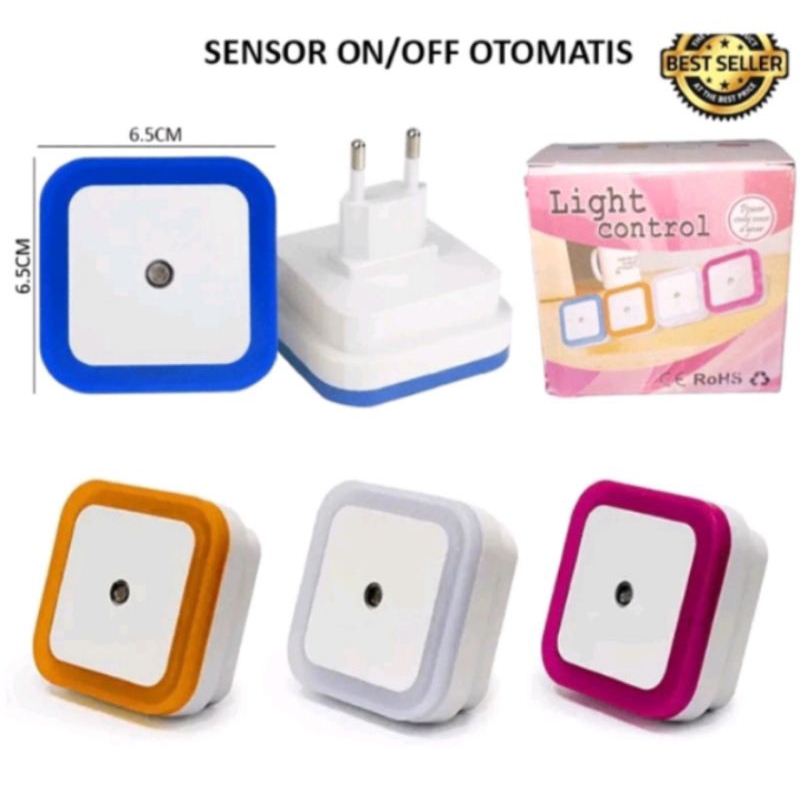 LAMPU LED TIDUR CAHAYA OTOMATIS LAMPU TIDUR COLOK