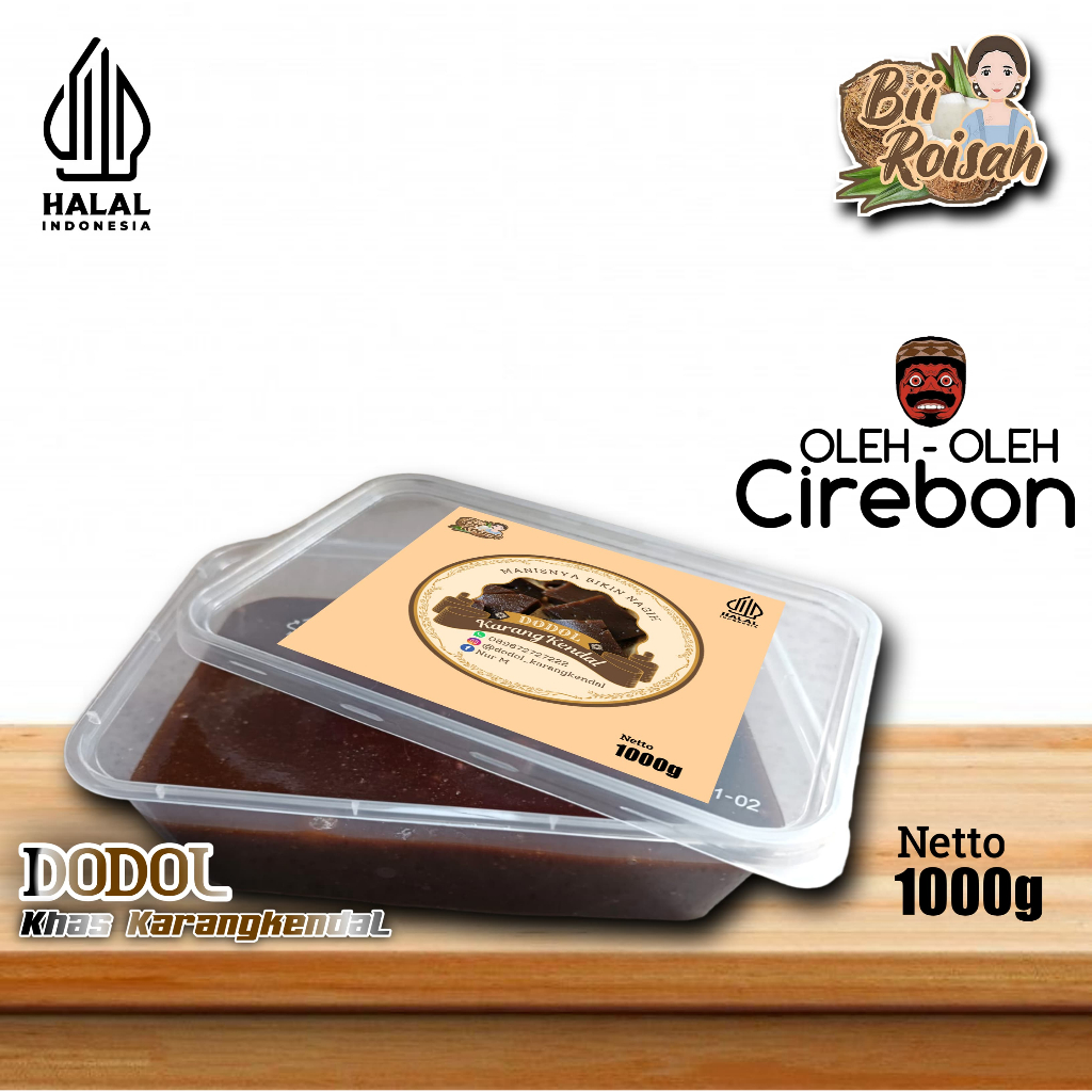 

Dodol Manis Gurih Enaknya Bikin Nagih Khas Karangkendal 1000g