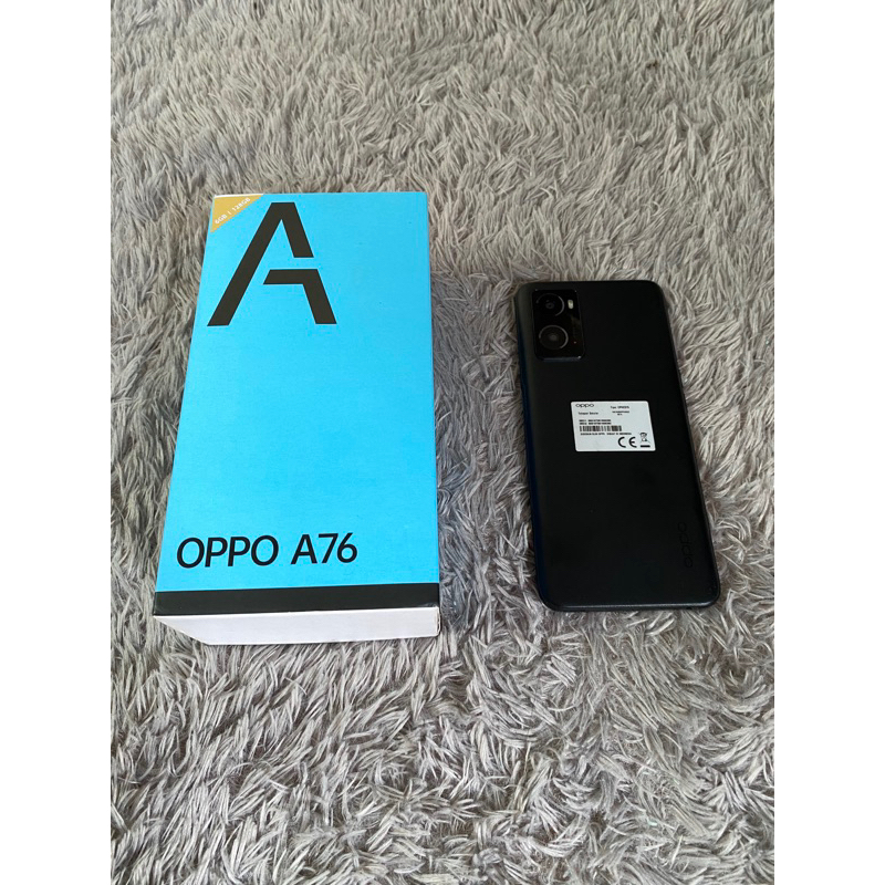 Oppo A76 6/128 Second Istimewa Nominus Fullset Original