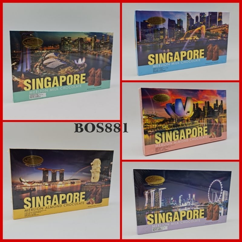 

Alessio Coklat Compound Susu logo Merlion 125g