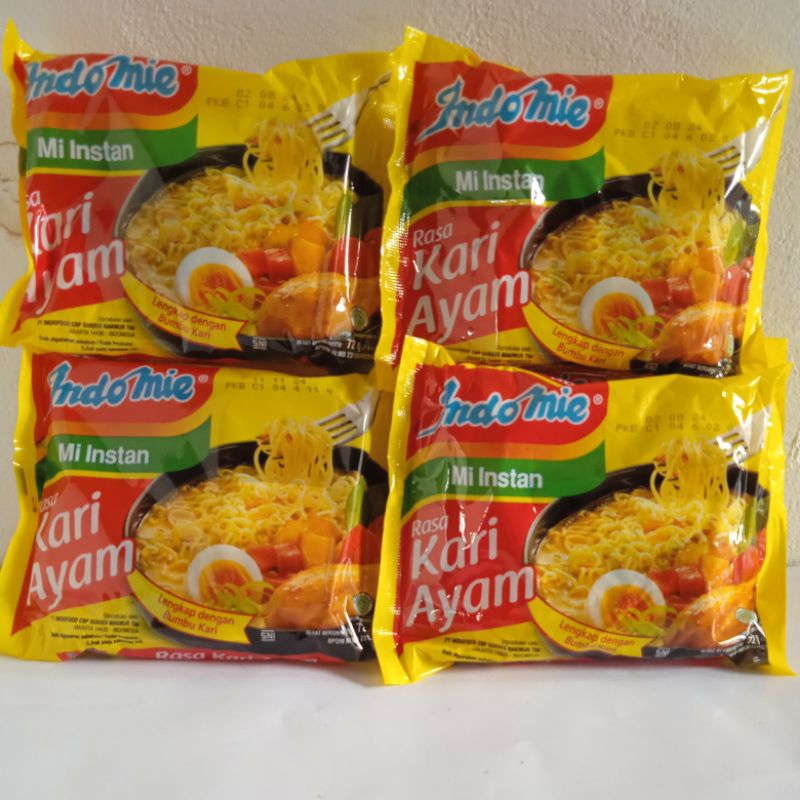 

Indomie kari ayam 72g