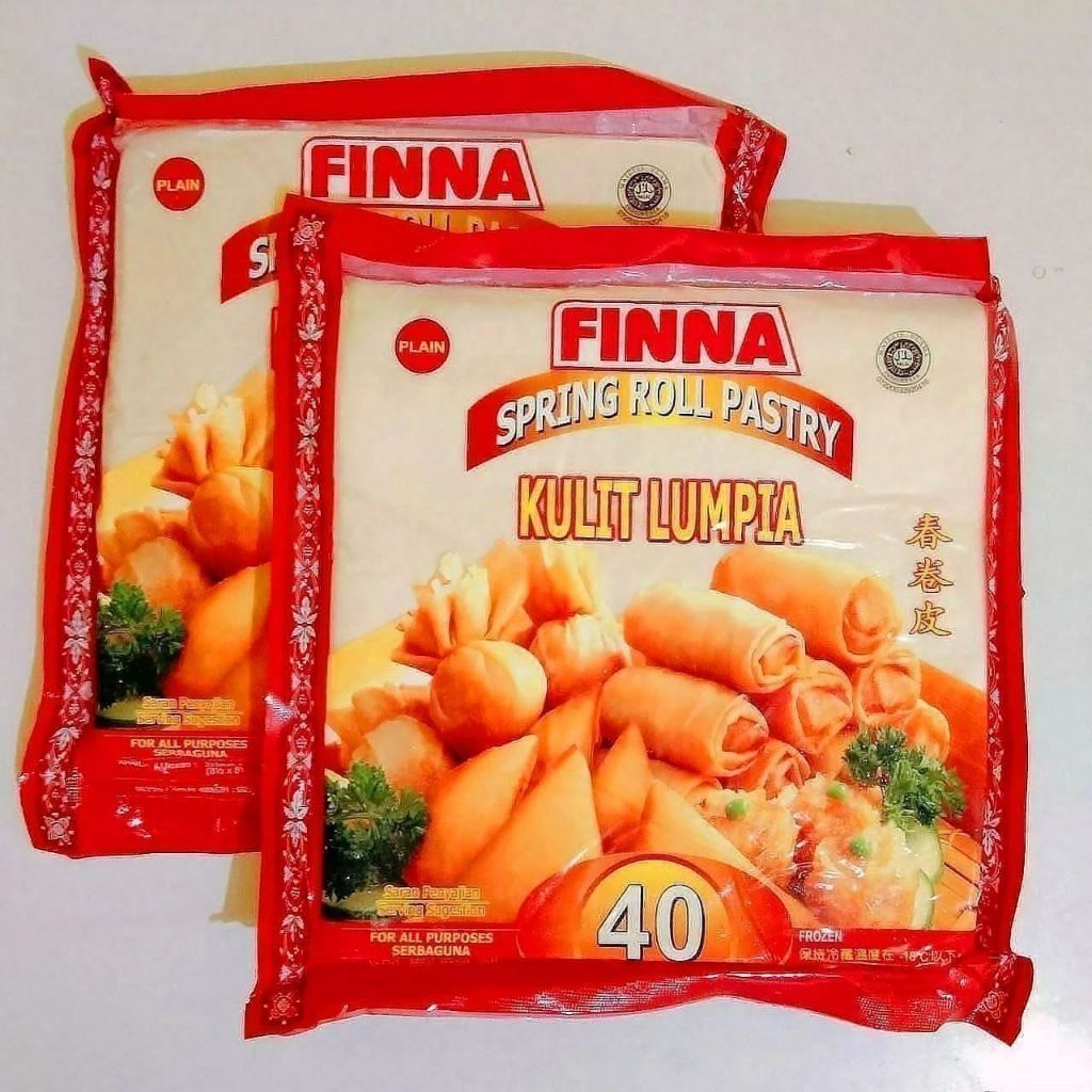 

KULIT LUMPIA / SPRING ROLL PASTRY / KULIT LUMPIA BESAR FINNA isi 40Sheet