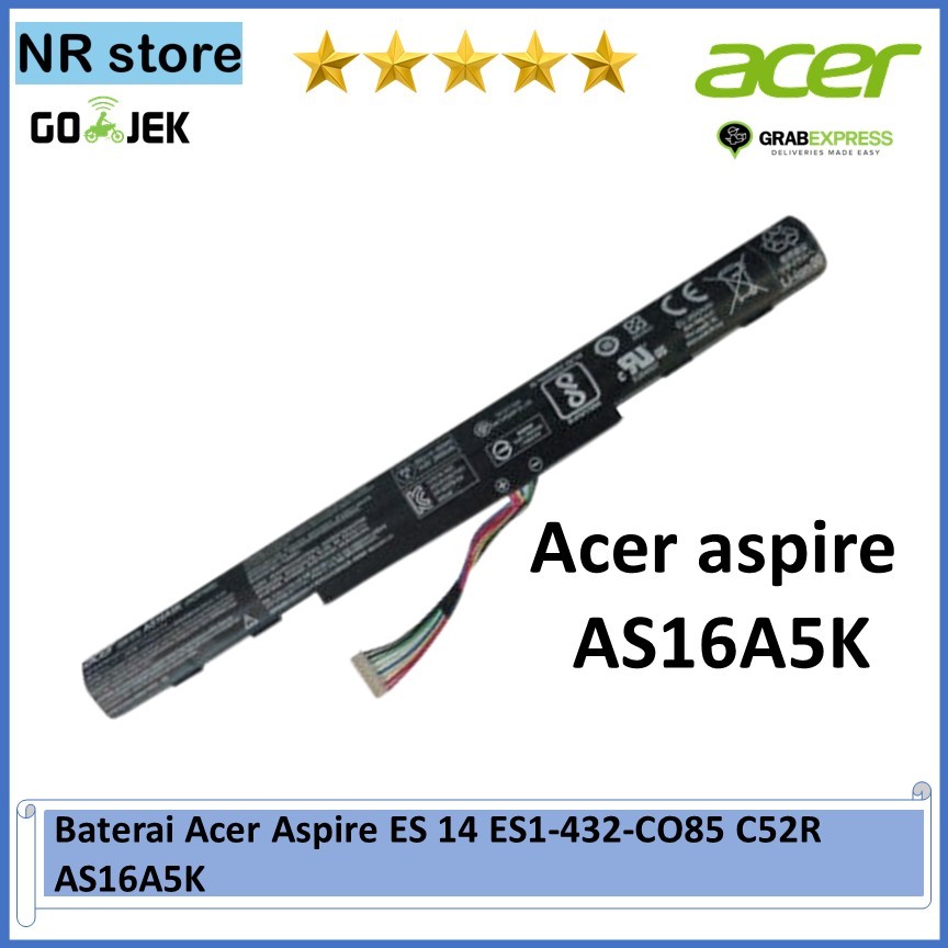 Baterai Acer Aspire ES 14 ES1-432-CO85 C52R AS16A5K