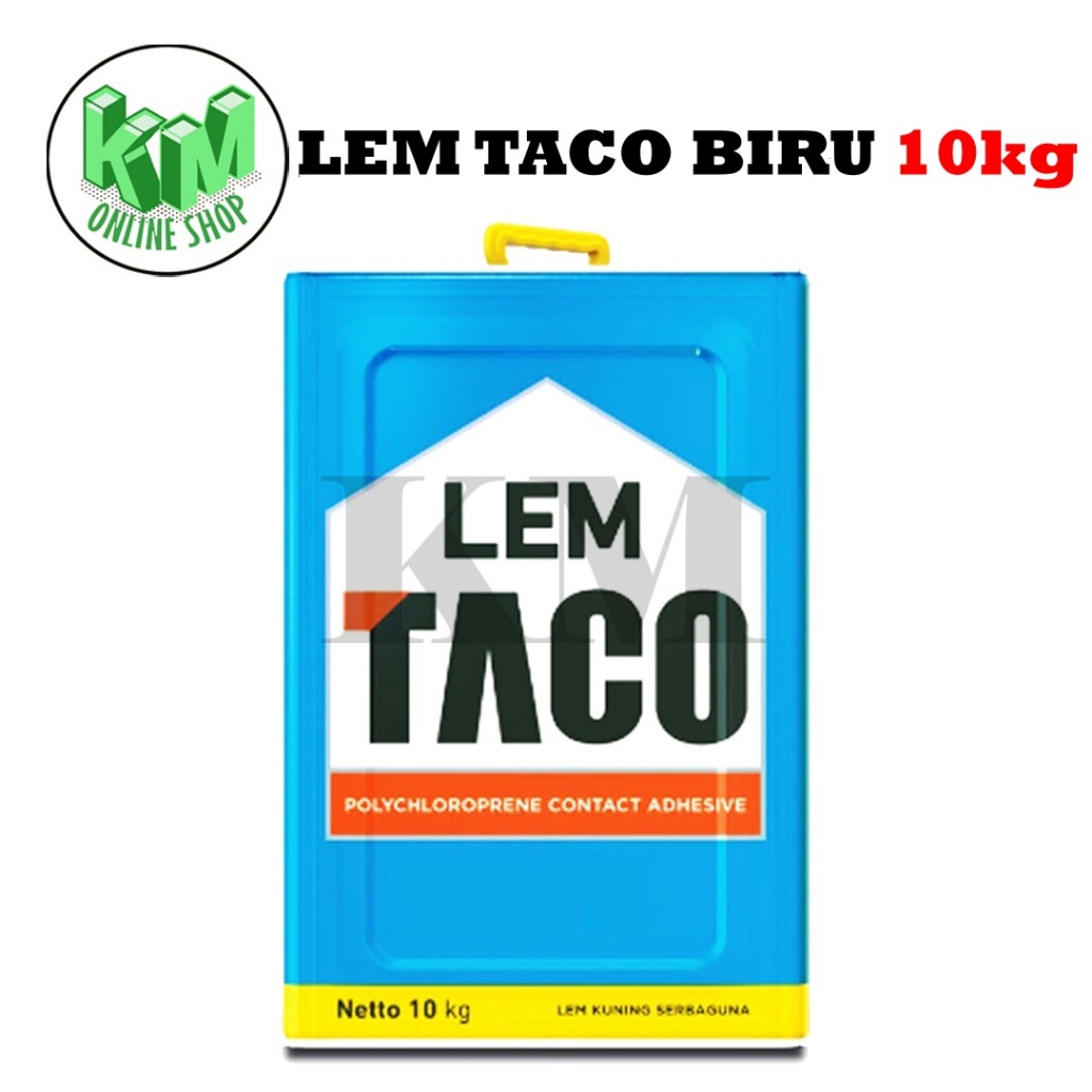 

Lem TACO 10 Kg / Lem Edging / Lem Kuning Serbaguna / Lem Perekat Kuat