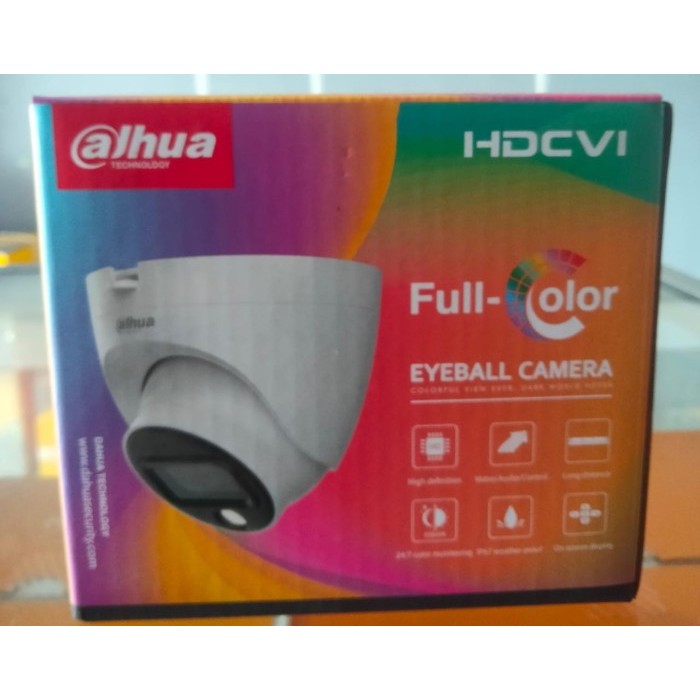 DAHUA FULL COLOR EYEBALL CAMERA 2MP