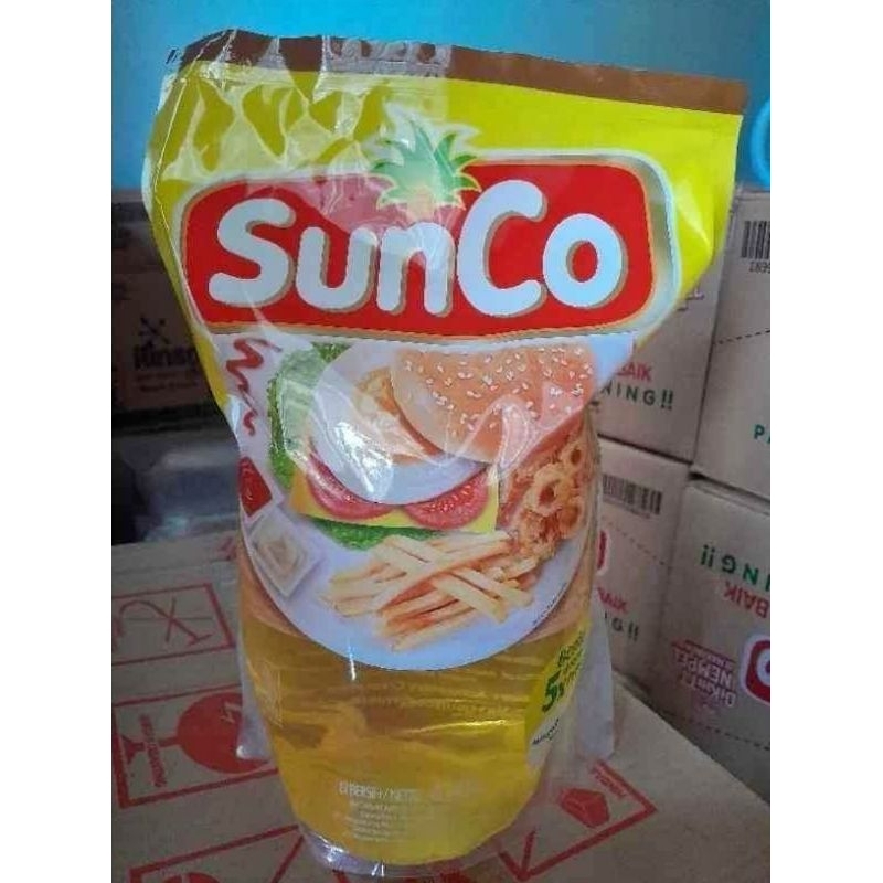 

Minyak goreng Sunco 2 liter