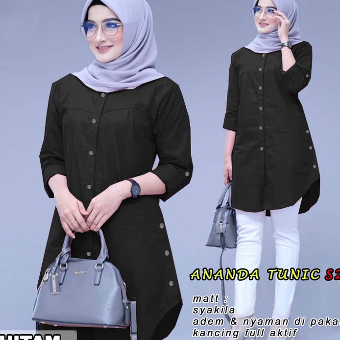 Spesial Minggu Ini  Ananda Tunik S2  MM Fashion MM  Ukuran M3XL  New Arrival