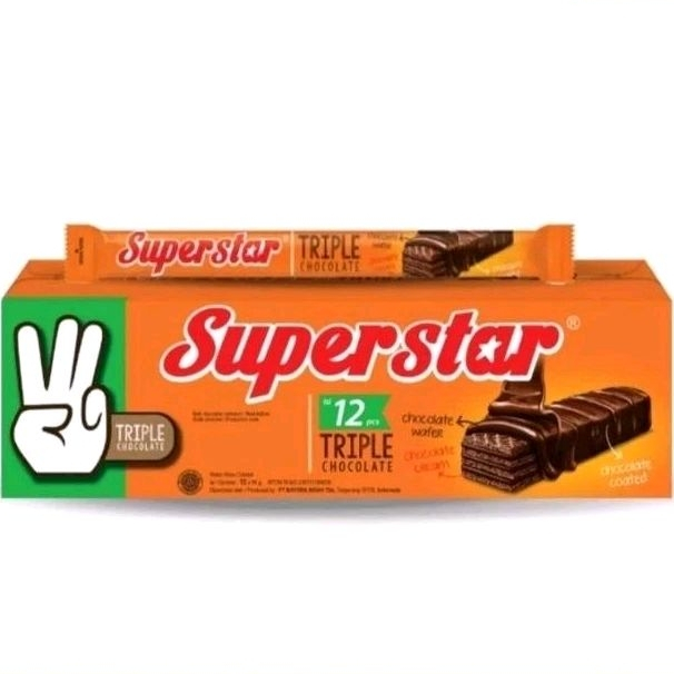 

Superstar Triple Choco Wafer