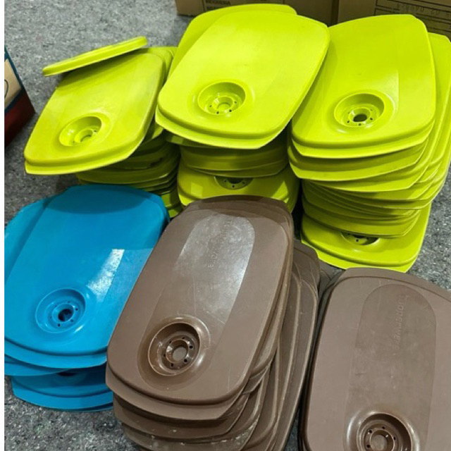 TUTUP BYO Tupperware Second Preloved Original  ### tempat bekal , tempat minum , botol minum , tople