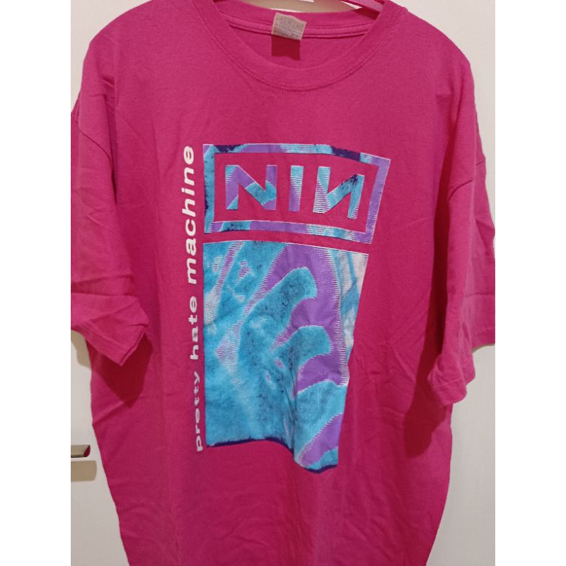 Kaos Band Original Nine Inch Nails - Pretty Hate Machine