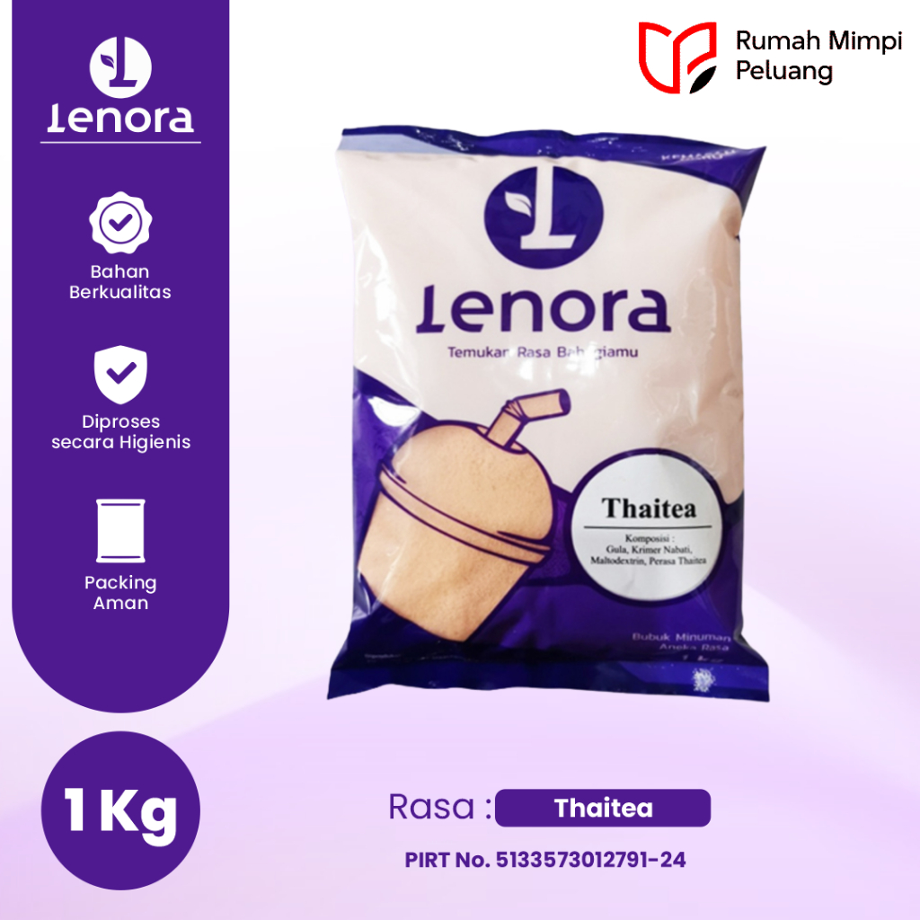 

LENORA Bubuk Minuman Thai Tea 1kg