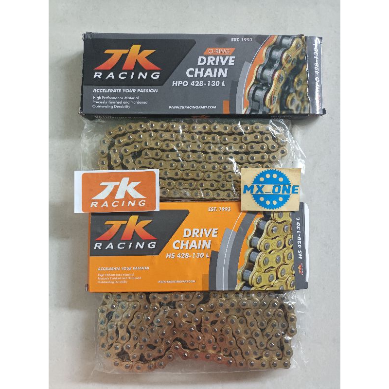 Rantai TK RACING 428 ( hpo & hs )