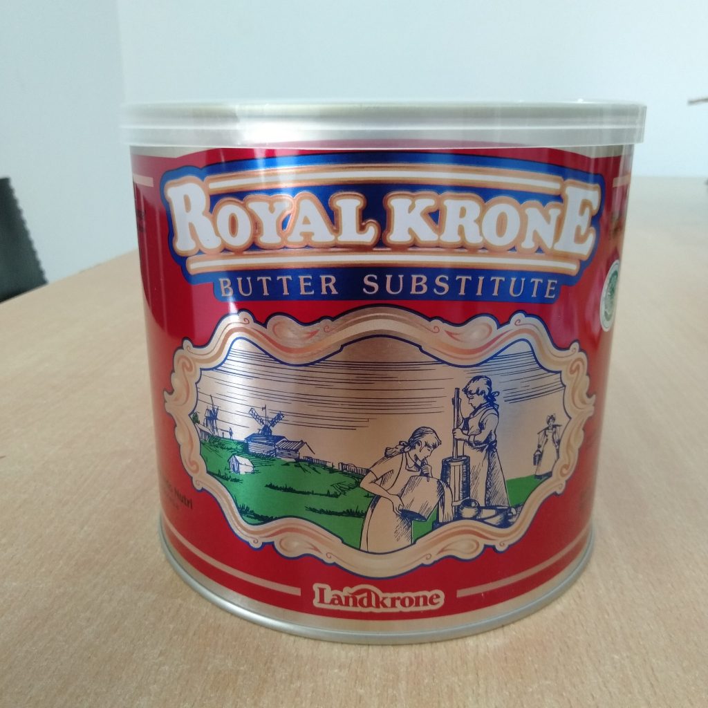 

royal krone / royalkrone / landkrone butter substitute mentega varian kemasan 300gr / 2kg / 2000gr