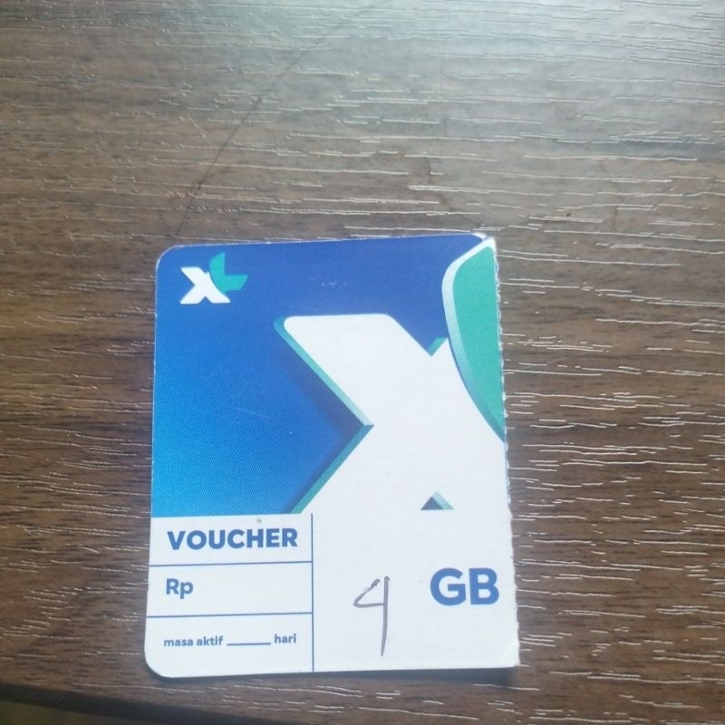 voucher kuota XL 4GB 10 hari