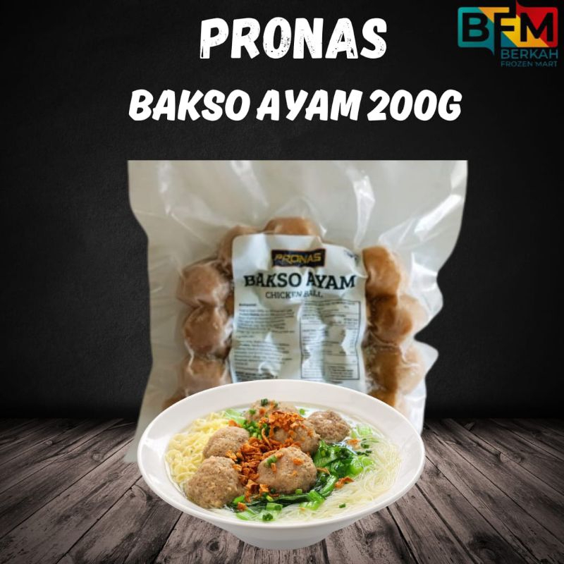 

Pronas BaksoAyam 200g/Pronas Bakso Sapi 200g