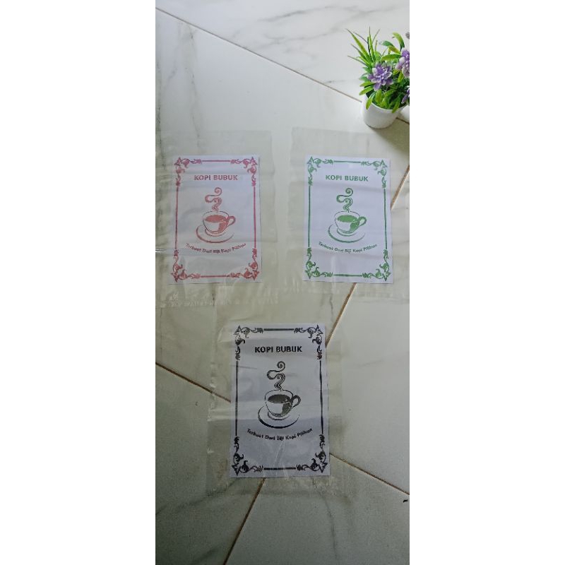 Plastik Kemasan 1 1/2 Kg Sablon Plastik Gula, plastik kopi, plastik tepung