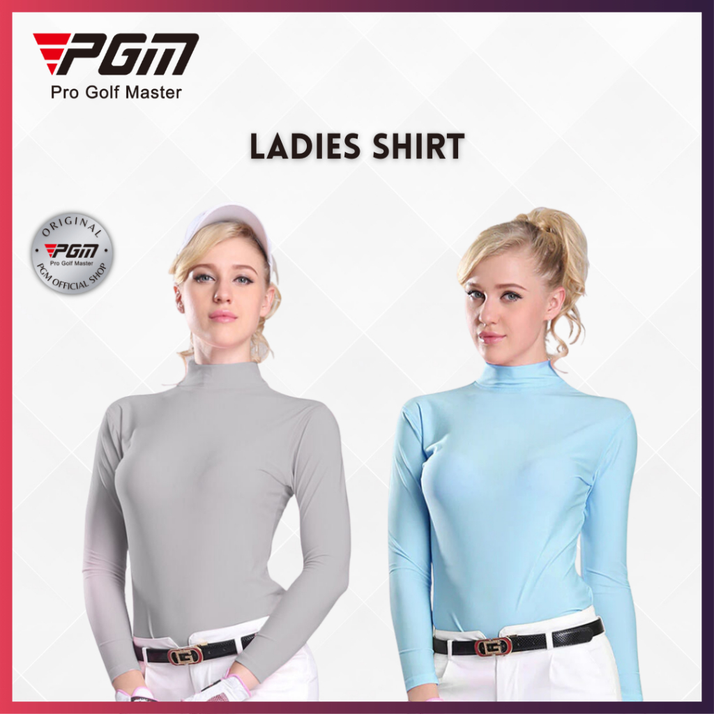 PGM Women Golf Shirt Long Sleeve Woman | Baju Golf Wanita Lengan Panjang Kaos Golf Ladies