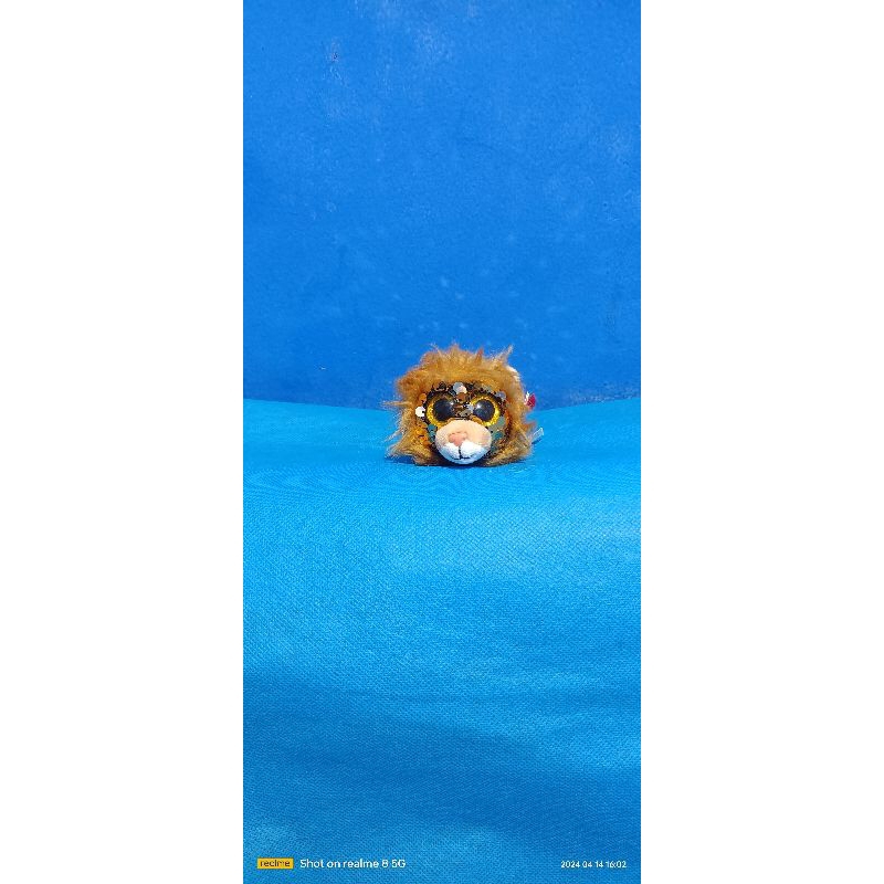 Boneka Kecil Regal Sequin Lion TY New Tag