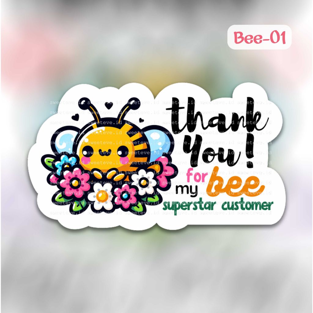 

Stiker Thank You olshop, Thanks Stiker Online Shop Cute, Stiker Terimakasih Online Shop Chromo NO CUSTOM & CUSTOM (Harga untuk 1 set) - Bee01